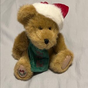Boyds Bears Plush with Cream Brown Fur Hallmark Sam Yule Collectible Christmas